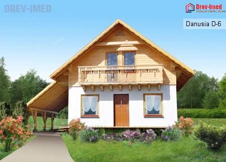 Dom drewniany Danusia D-6